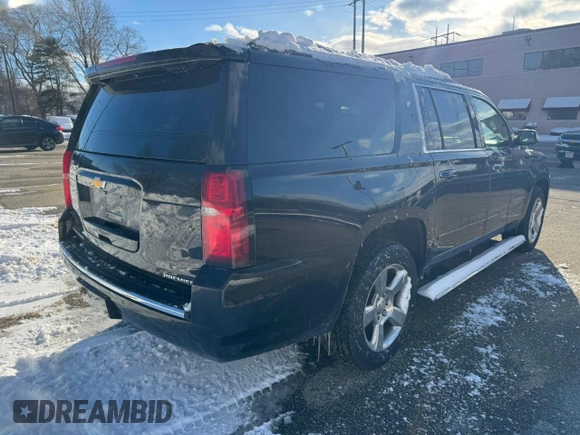 2019 Chevrolet Suburban Premier with VIN 1GNSKJKC3KR183500, listed as a Copart auction lot 42046615 with 253,160 mi miles and Clean Title. Bid and sale history available at DreamBid. Image 4.