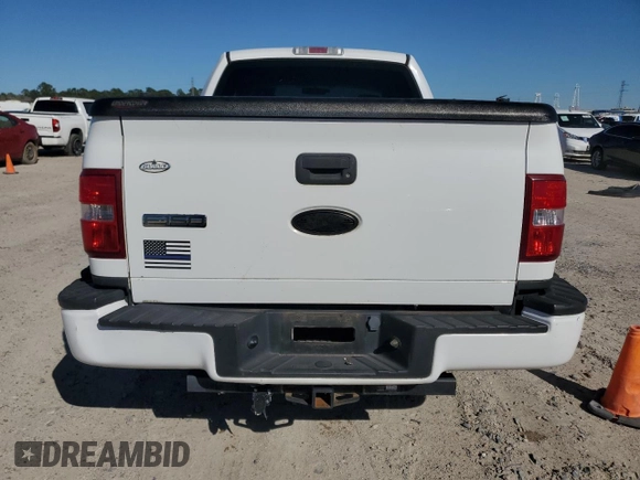 2006 Ford F-150 STX with VIN 1FTRX02W46KC45336, listed as a Copart auction lot 46546915 with 167,228 mi miles and Salvage title. Bid and sale history available at DreamBid. Image 6.