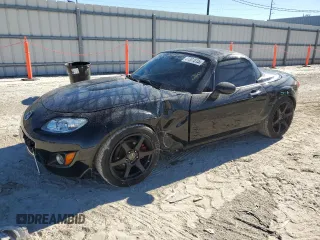 2010 Mazda MX-5 Miata Grand Touring with VIN JM1NC2FFXA0208277, listed as a Copart auction lot 41381815 with 98,293 mi miles and Salvage title. Bid and sale history available at DreamBid. Image 1.