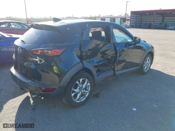 2019 Mazda CX-3 Sport with VIN JM1DKDB75K0443258, listed as a IAAI auction lot 41724136 with NaN miles. Bid and sale history available at carsss.com. Image 4.