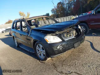 2008 Mercedes-Benz GL-Class 4.6L with VIN 4JGBF71E38A354221, listed as a IAAI auction lot 40591023 with NaN miles. Bid and sale history available at carsss.com. Image 1.