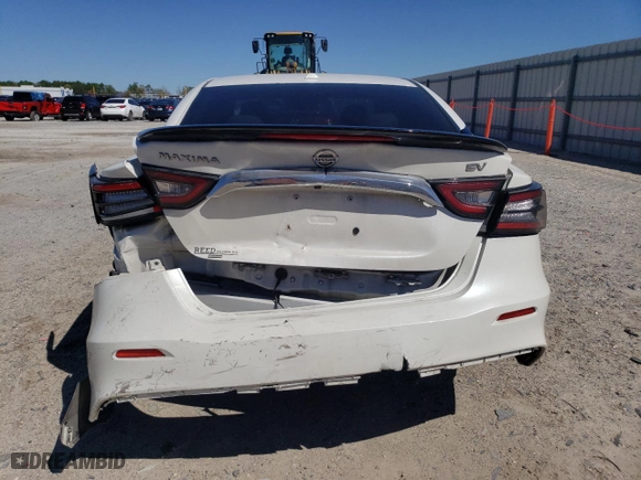 2019 Nissan Maxima SV with VIN 1N4AA6AV9KC383569, listed as a Copart auction lot 49289725 with 61,051 mi miles and Non Repairable. Bid and sale history available at carsss.com. Image 6.