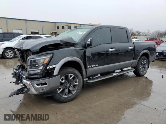 2023 Nissan Titan Pro-4X с VIN 1N6AA1ED5PN117960, выставлен на аукционе Copart как лот 42931505 с пробегом 19 754 миль миль и Списание • Salvage title. История ставок и продаж доступна на DreamBid. Изображение 1.