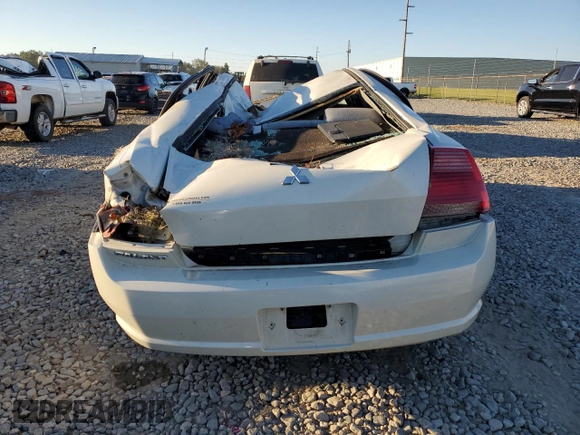 2005 Mitsubishi Galant DE with VIN 4A3AB26FX5E040762, listed as a Copart auction lot 75545084 with 0 mi miles and Salvage Title. Bid and sale history available at carsss.com. Image 6.