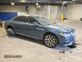 2019 Lincoln Continental Standard with VIN 1LN6L9PK9K5602393, listed as a Copart auction lot 87904185 with 85,129 mi miles and Salvage Title. Bid and sale history available at carsss.com. Image 4.