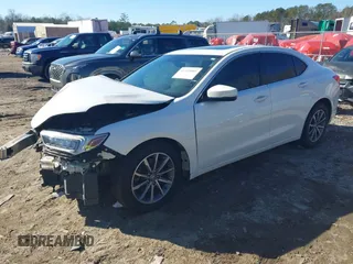 2020 Acura TLX with VIN 19UUB1F37LA013167, listed as a IAAI auction lot 41353081 with 60,061 mi miles. Bid and sale history available at carsss.com. Image 2.