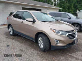 2019 Chevrolet Equinox LT z VIN 2GNAXKEV4K6160044, wystawiony jako IAAI lot #42385989 z przebiegiem 97 653 mil mil oraz . Historia ofert i sprzedaży dostępna na DreamBid. Obrazek 1.