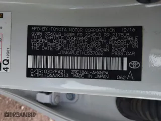 2017 Toyota Corolla iM with VIN JTNKARJE1HJ537062, listed as a IAAI auction lot 41493462 with 89,723 mi miles. Bid and sale history available at carsss.com. Image 9.