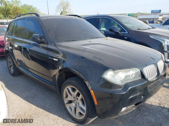 2007 BMW X3 3.0si with VIN WBXPC93497WF14337, listed as a IAAI auction lot 42043926 with 229,556 mi miles. Bid and sale history available at carsss.com. Image 1.