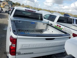 2022 Chevrolet Silverado 1500 LT with VIN 1GCPDDEK5NZ641474, listed as a Copart auction lot 77832644 with Not Provided miles and Salvage Title. Bid and sale history available at DreamBid. Image 6.