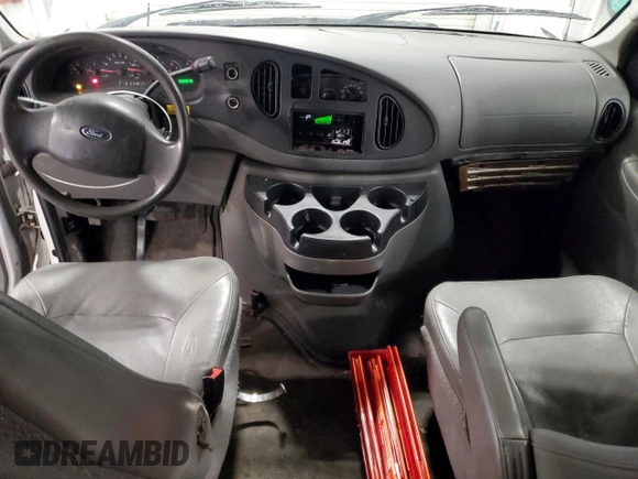 2008 Ford Econoline Cargo Commercial with VIN 1FTNS24W08DB59809, listed as a Copart auction lot 47029395 with 88,007 mi miles and Clean Title. Bid and sale history available at DreamBid. Image 8.