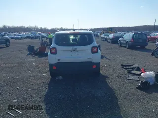 2017 Jeep Renegade Latitude with VIN ZACCJBBB8HPE64812, listed as a IAAI auction lot 41349525 with 106,966 mi miles. Bid and sale history available at carsss.com. Image 17.