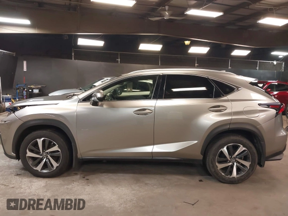 2019 Lexus NX with VIN JTJBARBZ3K2184568, listed as a IAAI auction lot 41839309 with 61,681 mi miles. Bid and sale history available at carsss.com. Image 15.