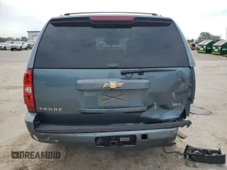 2010 Chevrolet Tahoe LS with VIN 1GNUCAE00AR103589, listed as a Copart auction lot 60621345 with 214,922 mi miles and Salvage title. Bid and sale history available at DreamBid. Image 6.