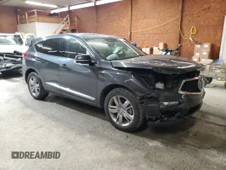 2021 Acura RDX Advance with VIN 5J8TC2H7XML013894, listed as a Copart auction lot 59023885 with 72,603 mi miles and Salvage title. Bid and sale history available at DreamBid. Image 4.