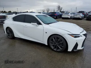 2024 Lexus IS 300 z VIN JTHBA1D23R5132336, wystawiony jako Copart lot #48824595 z przebiegiem 7 435 mil mil oraz Szkoda całkowita • Salvage title. Historia ofert i sprzedaży dostępna na DreamBid. Obrazek 4.