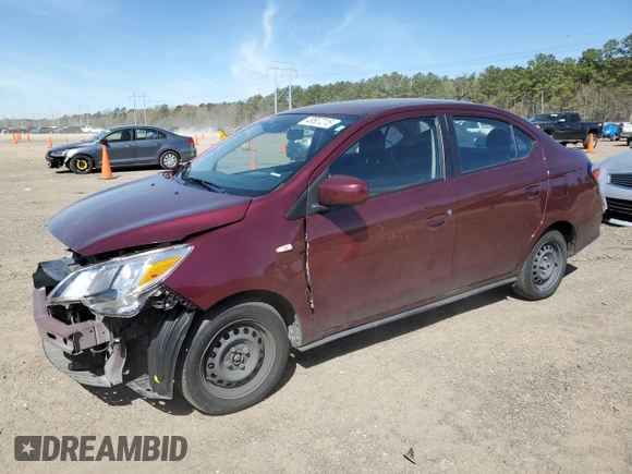 2023 Mitsubishi Mirage G4 ES with VIN ML32FUFJ9PHF04417, listed as a Copart auction lot 49507215 with 56,930 mi miles and Salvage Title. Bid and sale history available at carsss.com. Image 1.