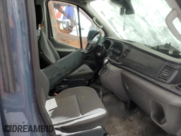 2021 Ford Transit Cargo with VIN 1FTBR3U87MKA68354, listed as a Copart auction lot 44575775 with Not Provided miles and Salvage Title. Bid and sale history available at DreamBid. Image 7.
