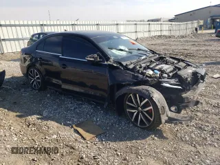 2012 Volkswagen Jetta GLI Autobahn with VIN 3VW4A7AJ3CM401328, listed as a Copart auction lot 48635245 with Not provided miles and Salvage title. Bid and sale history available at DreamBid. Image 4.