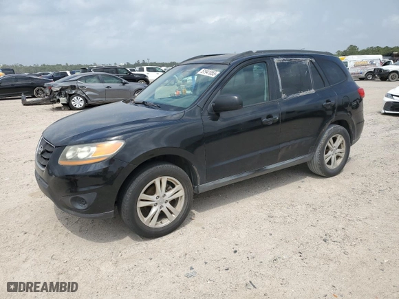 2011 Hyundai Santa Fe GLS with VIN 5XYZG3AB3BG001662, listed as a Copart auction lot 51941055 with 156,243 mi miles and Clean Title. Bid and sale history available at carsss.com. Image 1.