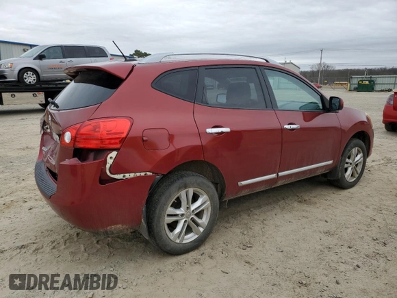 2013 Nissan Rogue S with VIN JN8AS5MT7DW526858, listed as a Copart auction lot 47649655 with 126,689 mi miles and Clean Title. Bid and sale history available at DreamBid. Image 3.