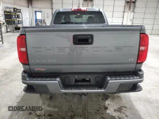 2022 Chevrolet Colorado 2WD LT with VIN 1GCHSCEA3N1155224, listed as a Copart auction lot 54318215 with 58,480 mi miles and Clean Title. Bid and sale history available at carsss.com. Image 6.