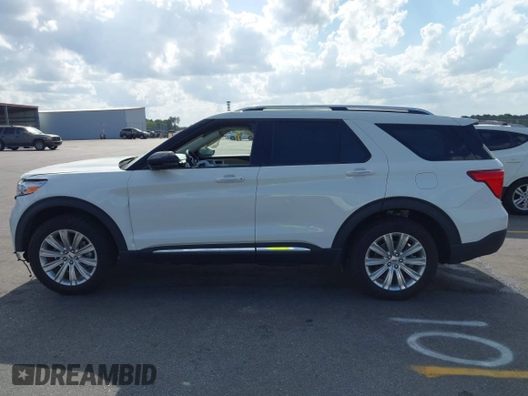 2023 Ford Explorer Limited with VIN 1FMSK7FH8PGB28394, listed as a IAAI auction lot 41883654 with 61,998 mi miles. Bid and sale history available at carsss.com. Image 15.