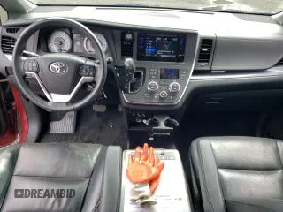 2016 Toyota Sienna SE with VIN 5TDXK3DC6GS737502, listed as a Copart auction lot 57361275 with 110,512 mi miles and Salvage title. Bid and sale history available at DreamBid. Image 8.
