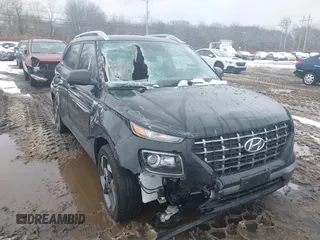 2022 Hyundai Venue SEL with VIN KMHRC8A31NU188951, listed as a IAAI auction lot 41546775 with 26,861 mi miles and . Bid and sale history available at DreamBid. Image 6.