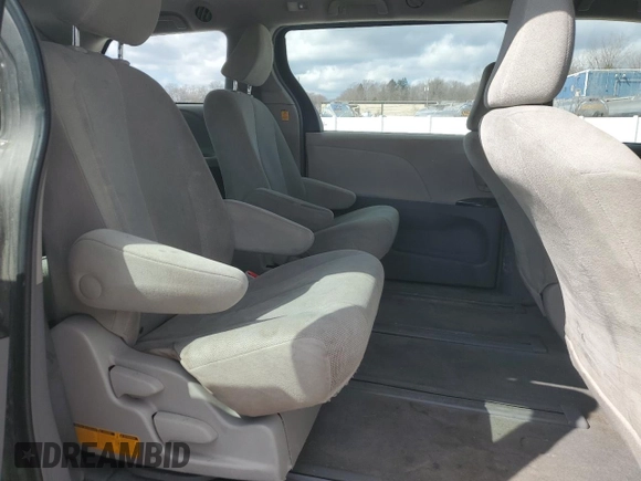2012 Toyota Sienna with VIN 5TDZK3DC5CS279180, listed as a Copart auction lot 50034805 with 283,412 mi miles and Salvage Title. Bid and sale history available at carsss.com. Image 11.