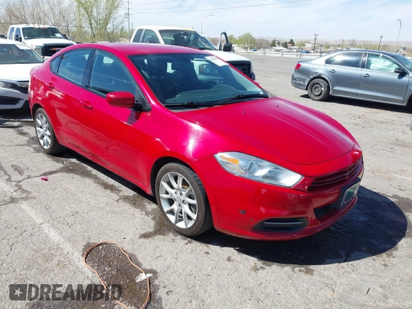 2013 Dodge Dart Rallye with VIN 1C3CDFBHXDD123590, listed as a IAAI auction lot 41892001 with 135,845 mi miles. Bid and sale history available at carsss.com. Image 1.