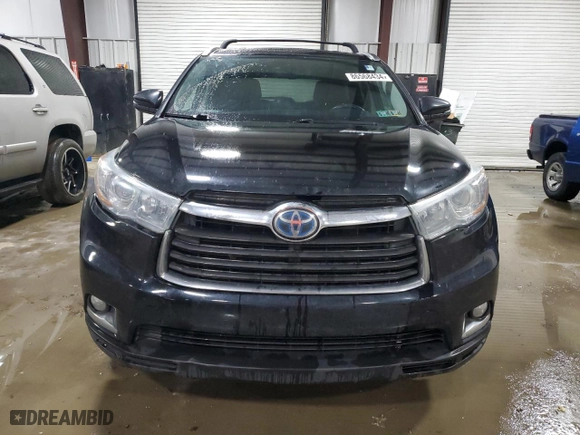 2014 Toyota Highlander Hybrid Limited with VIN 5TDDCRFH8ES005655, listed as a Copart auction lot 86568434 with 321,628 mi miles and Clean Title. Bid and sale history available at carsss.com. Image 5.