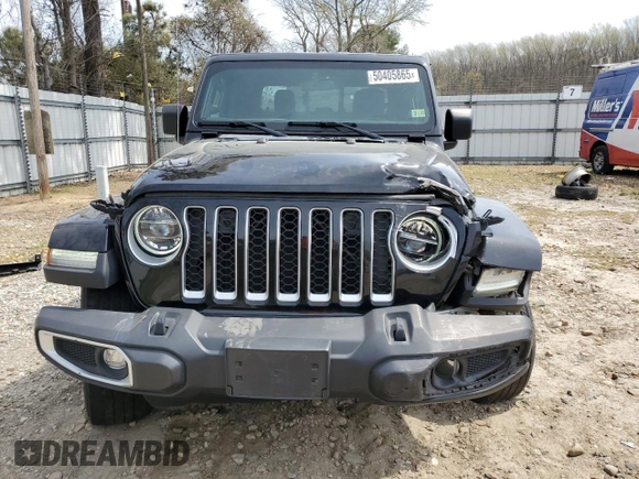 2022 Jeep Gladiator Overland z VIN 1C6HJTFG9NL152720, wystawiony jako Copart lot #50405865 z przebiegiem 35 864 mil mil oraz Szkoda całkowita • Salvage title. Historia ofert i sprzedaży dostępna na DreamBid. Obrazek 5.