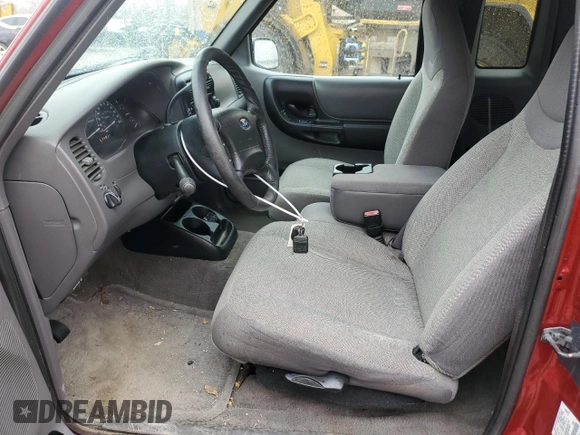 2002 Ford Ranger XL Fleet with VIN 1FTZR45E82PA30950, listed as a Copart auction lot 51300865 with 120,623 mi miles and Salvage Title. Bid and sale history available at carsss.com. Image 7.