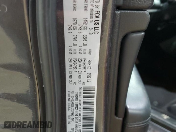 2020 Jeep Grand Cherokee Laredo E with VIN 1C4RJFAG6LC137885, listed as a Copart auction lot 43709025 with 83,326 mi miles and Salvage Title. Bid and sale history available at carsss.com. Image 14.