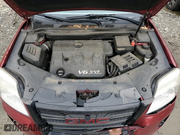2012 GMC Terrain SLE-2 with VIN 2GKFLTE54C6282313, listed as a Copart auction lot 52798535 with 144,344 mi miles and Salvage Title. Bid and sale history available at DreamBid. Image 12.