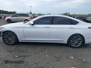 2015 Hyundai Genesis 3.8L with VIN KMHGN4JEXFU078879, listed as a IAAI auction lot 42023183 with 178,075 mi miles. Bid and sale history available at carsss.com. Image 14.