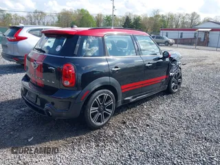 2016 MINI Countryman John Cooper Works with VIN WMWXD1C57GWT97727, listed as a IAAI auction lot 42166560 with 114,300 mi miles and . Bid and sale history available at DreamBid. Image 4.