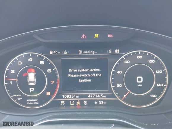2018 Audi Q5 Premium Plus with VIN WA1BNAFY6J2040385, listed as a IAAI auction lot 41600628 with 109,351 mi miles. Bid and sale history available at carsss.com. Image 7.