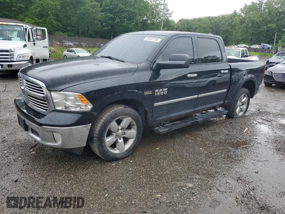 2014 Ram 1500 Big Horn with VIN 1C6RR7LT4ES438499, listed as a Copart auction lot 56402705 with 87,695 mi miles and Clean title. Bid and sale history available at DreamBid. Image 1.