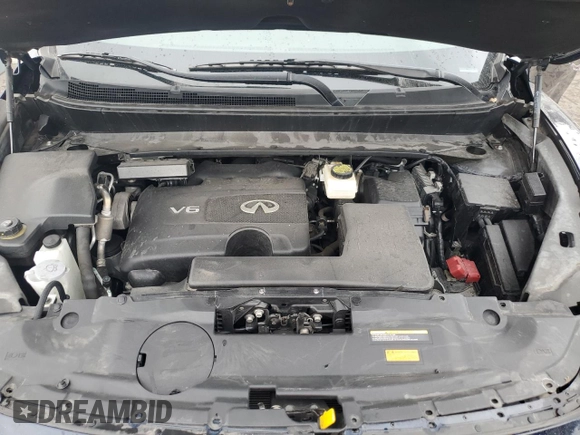 2019 Infiniti QX60 Luxe z VIN 5N1DL0MM7KC566126, wystawiony jako Copart lot #56410415 z przebiegiem 46 788 mil mil oraz Nie do naprawy • Non repairable. Historia ofert i sprzedaży dostępna na DreamBid. Obrazek 14.