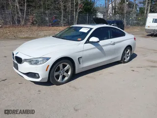 2014 BMW 4 Series 428i xDrive with VIN WBA3N5C55EK196898, listed as a IAAI auction lot 42112580 with 184,381 mi miles. Bid and sale history available at carsss.com. Image 2.