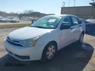 2008 Ford Focus S with VIN 1FAHP34N18W287160, listed as a IAAI auction lot 41783852 with 134,986 mi miles. Bid and sale history available at carsss.com. Image 2.