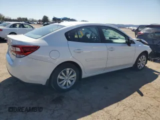 2021 Subaru Impreza with VIN 4S3GKAB68M3607588, listed as a Copart auction lot 49654435 with 47,774 mi miles and Salvage Title. Bid and sale history available at carsss.com. Image 3.