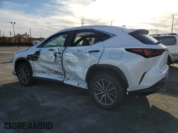 2022 Lexus NX 350h with VIN JTJAKCEZ0N2000242, listed as a Copart auction lot 47052765 with Not provided miles and Salvage title. Bid and sale history available at DreamBid. Image 2.