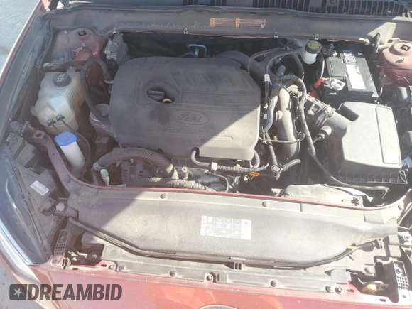 2017 Ford Fusion SE with VIN 3FA6P0HD3HR395841, listed as a Copart auction lot 48583325 with 109,296 mi miles and Salvage Title. Bid and sale history available at carsss.com. Image 11.