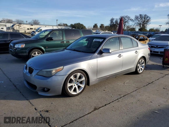 2006 BMW 5 Series 550i with VIN WBANB535X6CP00200, listed as a Copart auction lot 87271514 with 241,153 mi miles and Clean Title. Bid and sale history available at DreamBid. Image 1.