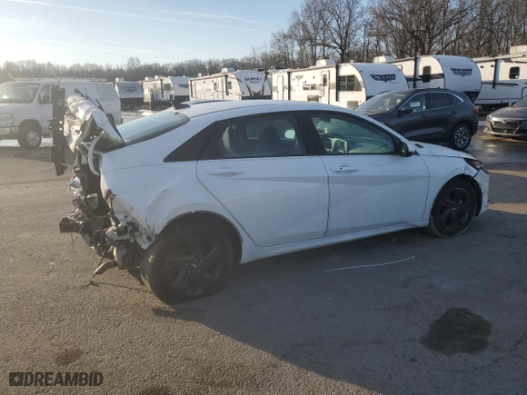2023 Hyundai Elantra SEL with VIN 5NPLM4AG4PH103231, listed as a Copart auction lot 43026835 with 72,402 mi miles and Salvage Title. Bid and sale history available at carsss.com. Image 3.