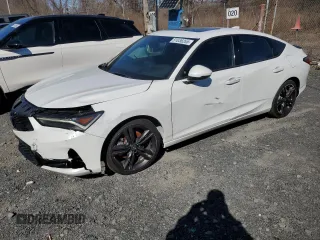 2024 Acura Integra w/A-Spec Technology Package with VIN 19UDE4H62RA014283, listed as a Copart auction lot 51036265 with 5,924 mi miles and Salvage Title. Bid and sale history available at carsss.com. Image 1.