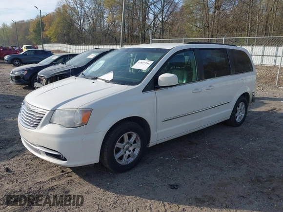 2012 Chrysler Town & Country Touring z VIN 2C4RC1BG6CR213480, wystawiony jako IAAI lot #41887256 z przebiegiem 153 200 mil mil oraz . Historia ofert i sprzedaży dostępna na DreamBid. Obrazek 2.